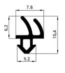 Uszczelka do okien PVC REHAU - dwulamelowy