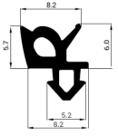 Uszczelka do okien PVC Rehau - gruby