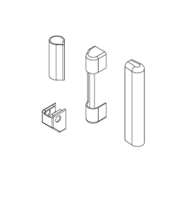 Komplet osłonek Schüring Silverline